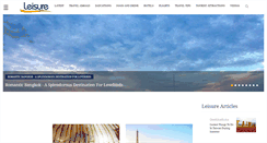 Desktop Screenshot of leisure.com